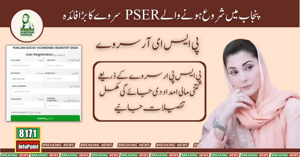 Punjab Launches PSER Survey for New Program Registrations A Game-Changer for Social Welfare