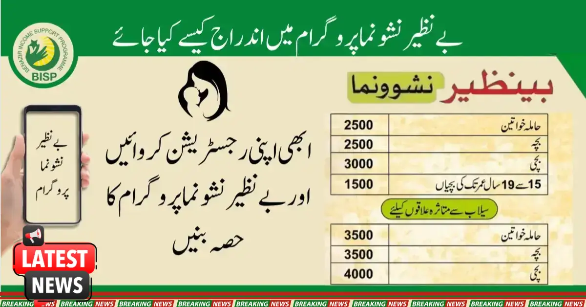 Step-by-Step Guide to Enroll in the Benazir Nashonuma Program for Pregnant Women